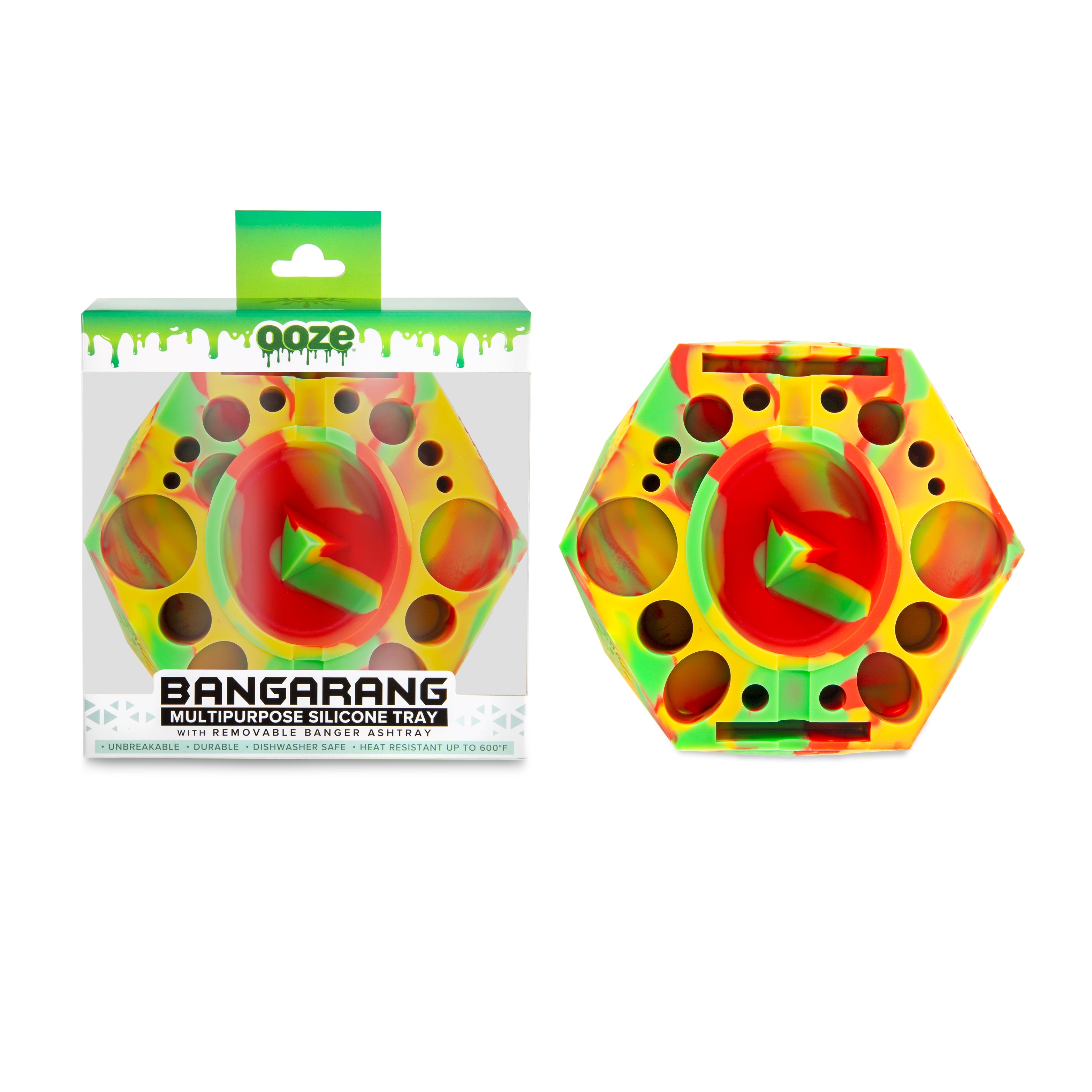 OOZE® | Bangarang Silicone Ashtray | Various Colors Ashtray Biohazard Inc