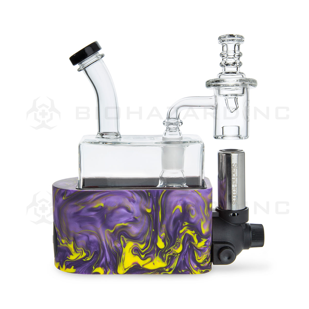 Stache Products | RIO Rig in One Portable Dab Rig | Various Colors Dab Rig Stache Products Purple  
