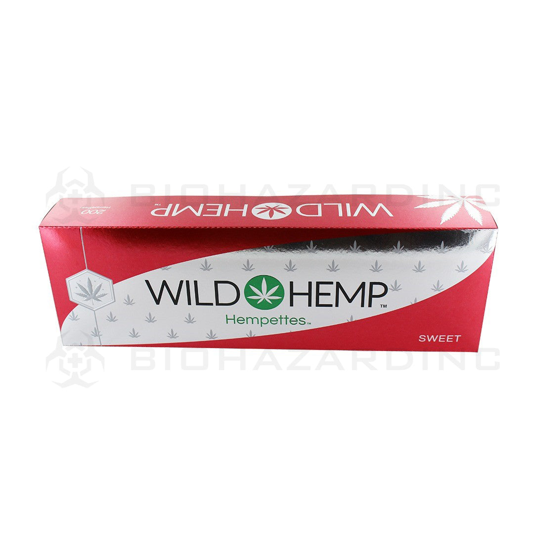 Wild Hemp Hempettes | Sweet - 10 Count Rolling Papers + Tips Biohazard Inc