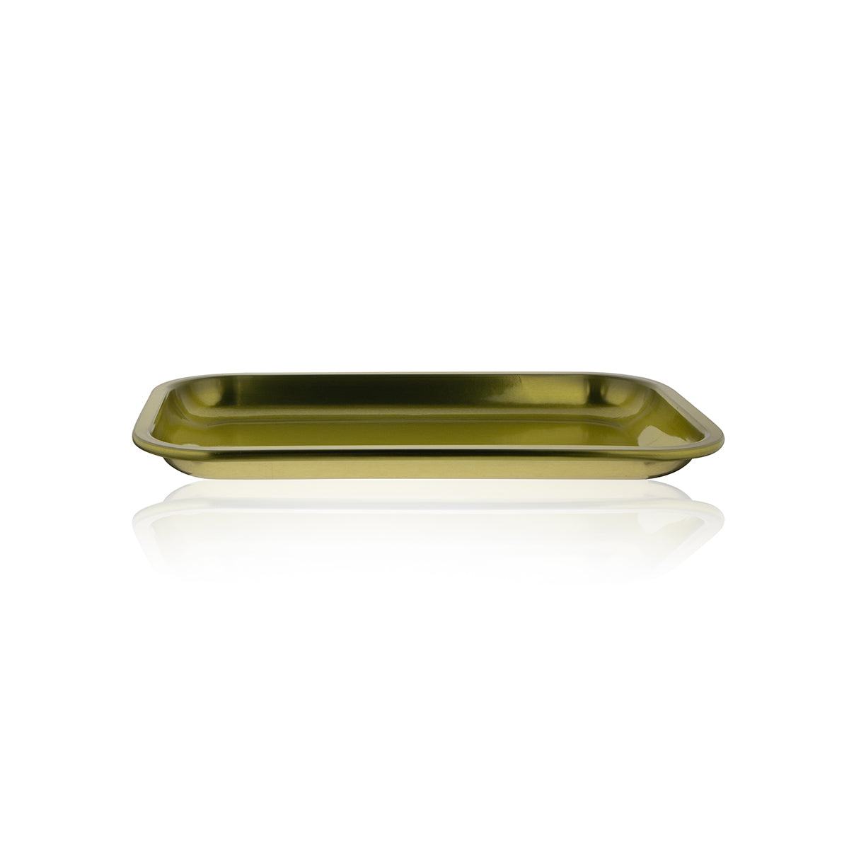 Rolling Tray | Metal Tray w/ Magnetic Lid | Large - Various Colors Rolling Tray Biohazard Inc Gold