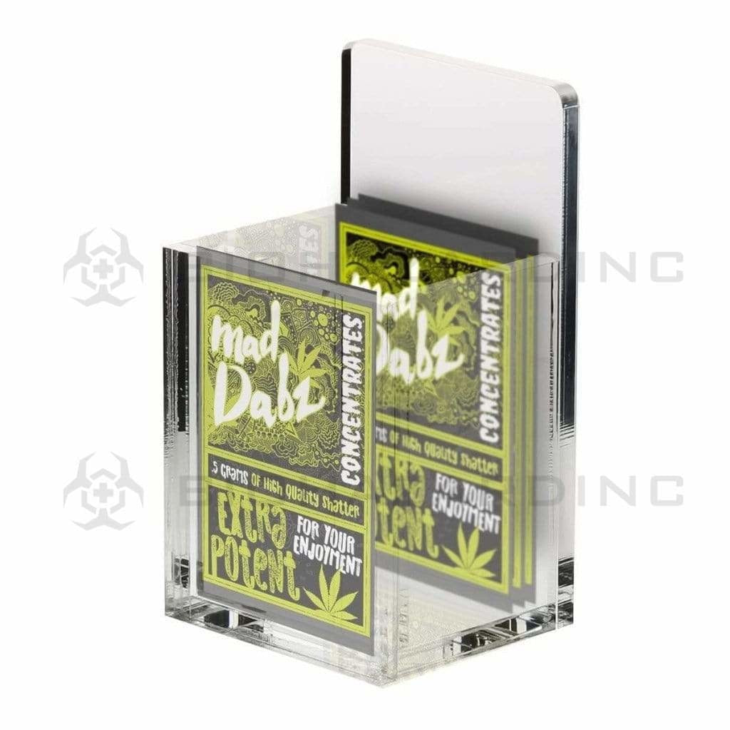 Acrylic Display for shatter 3" x 2.75" Acrylic Display Biohazard Inc