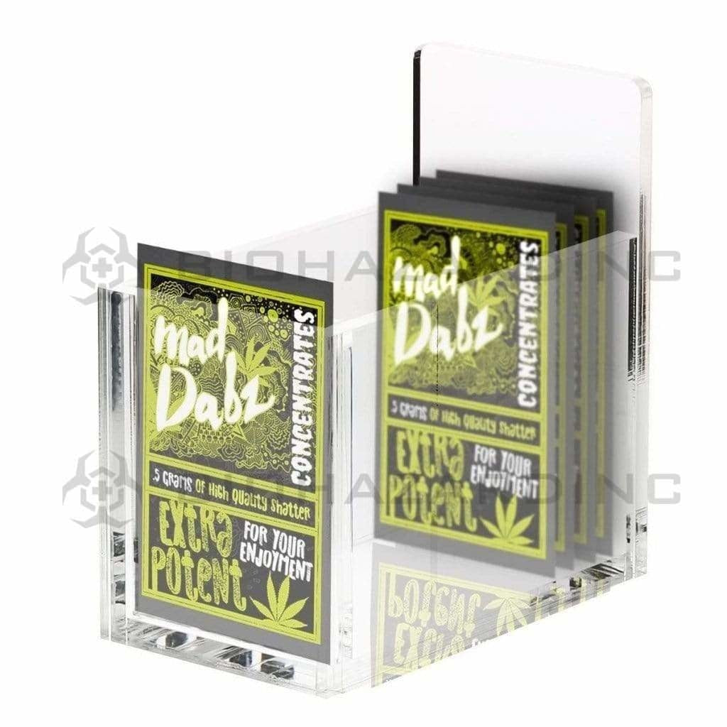 Acrylic Display for shatter 3" x 5.5" Acrylic Display Biohazard Inc