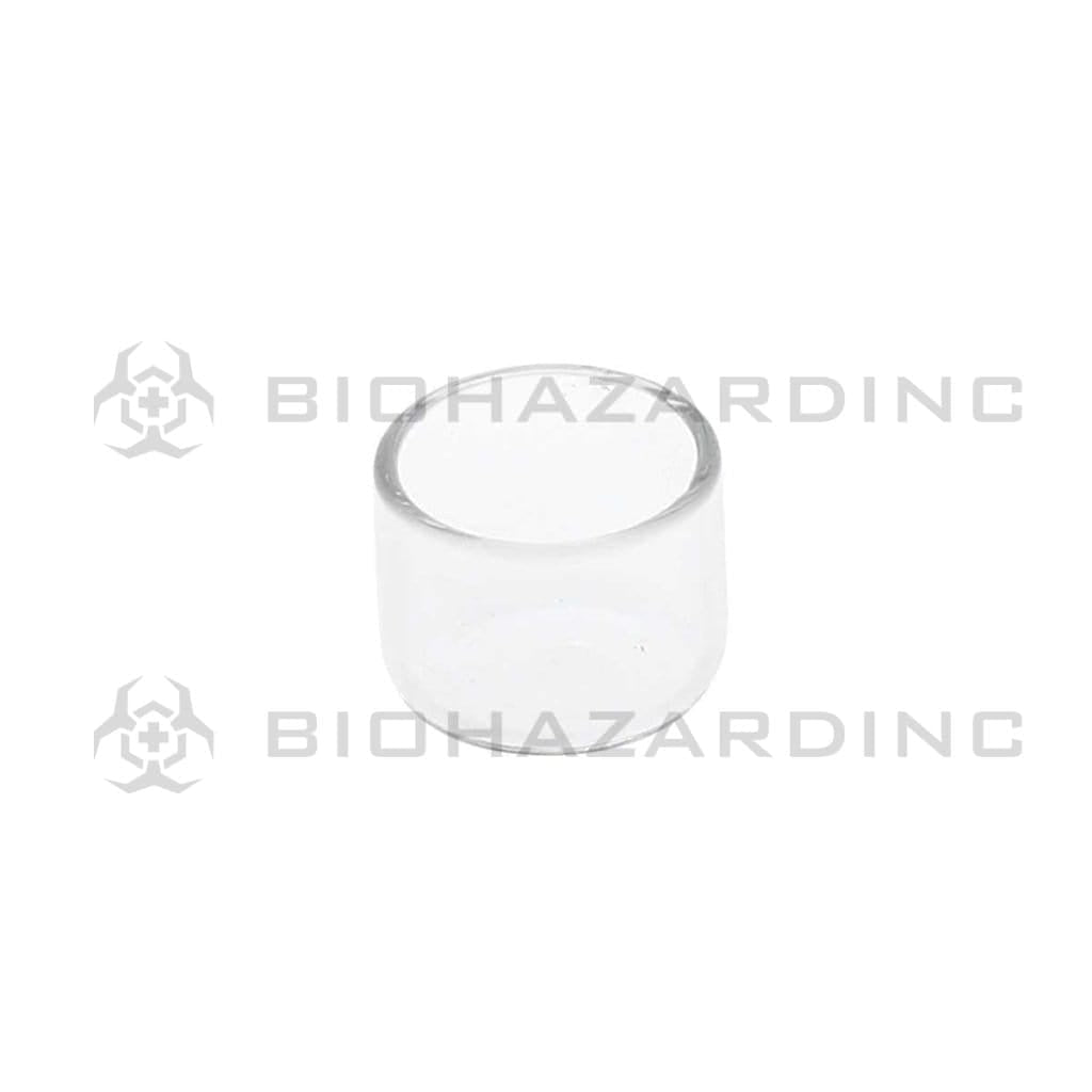Banger | Flat Top Dish 2mm | Clear Quartz Banger Biohazard Inc