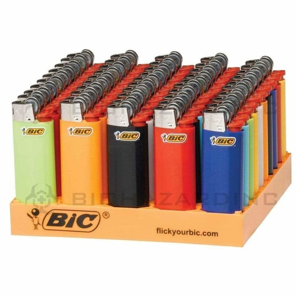 BIC® | 'Retail Display' Mini Lighters | 50 Count Lighters BIC Biohazard Inc