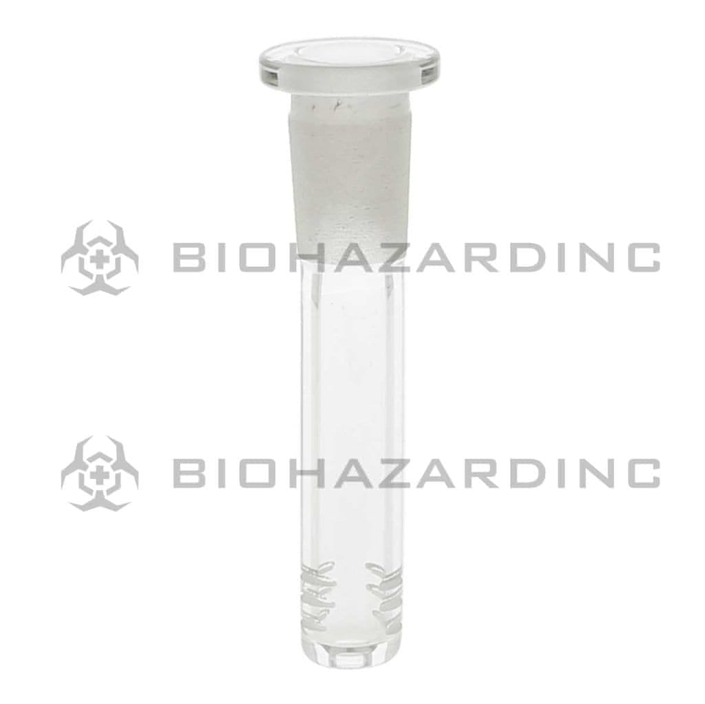 Downstem | 19mm Joint / 14mm Bowl | Clear Downstem Biohazard Inc 2.5