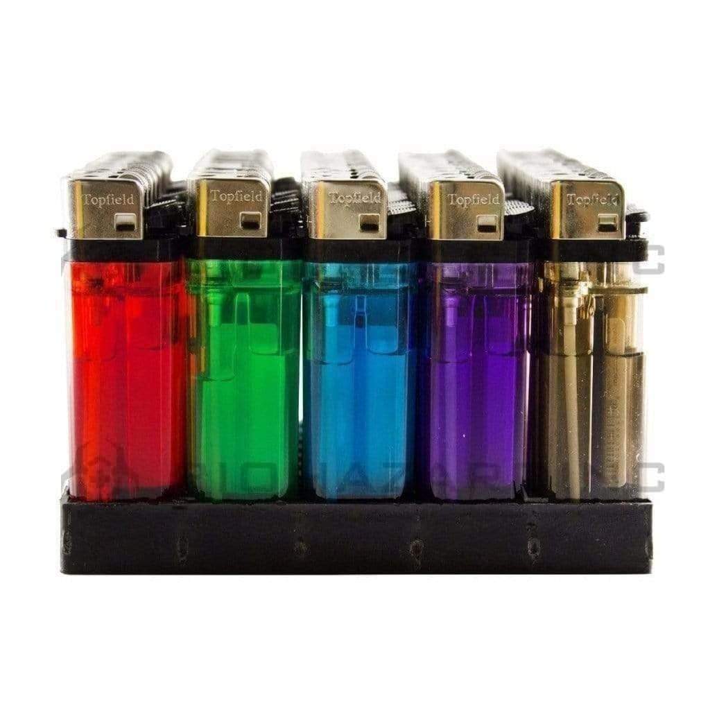 Lighter | 'Retail Display' Blank Lighters | 50 Count Lighters Biohazard Inc
