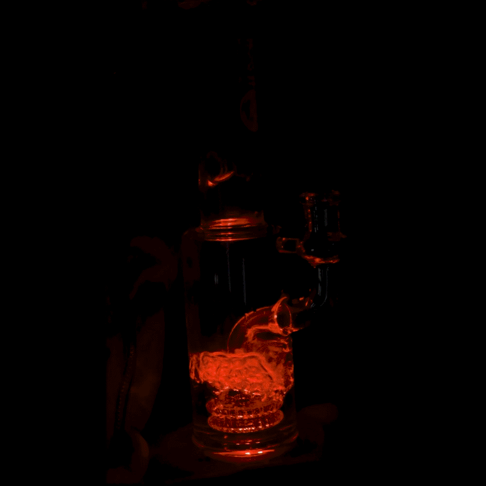 Glow Guard | LED Silicone Sleeve | 2 Pack - Small + Large - Various Colors Bong Accessory Glow Guard