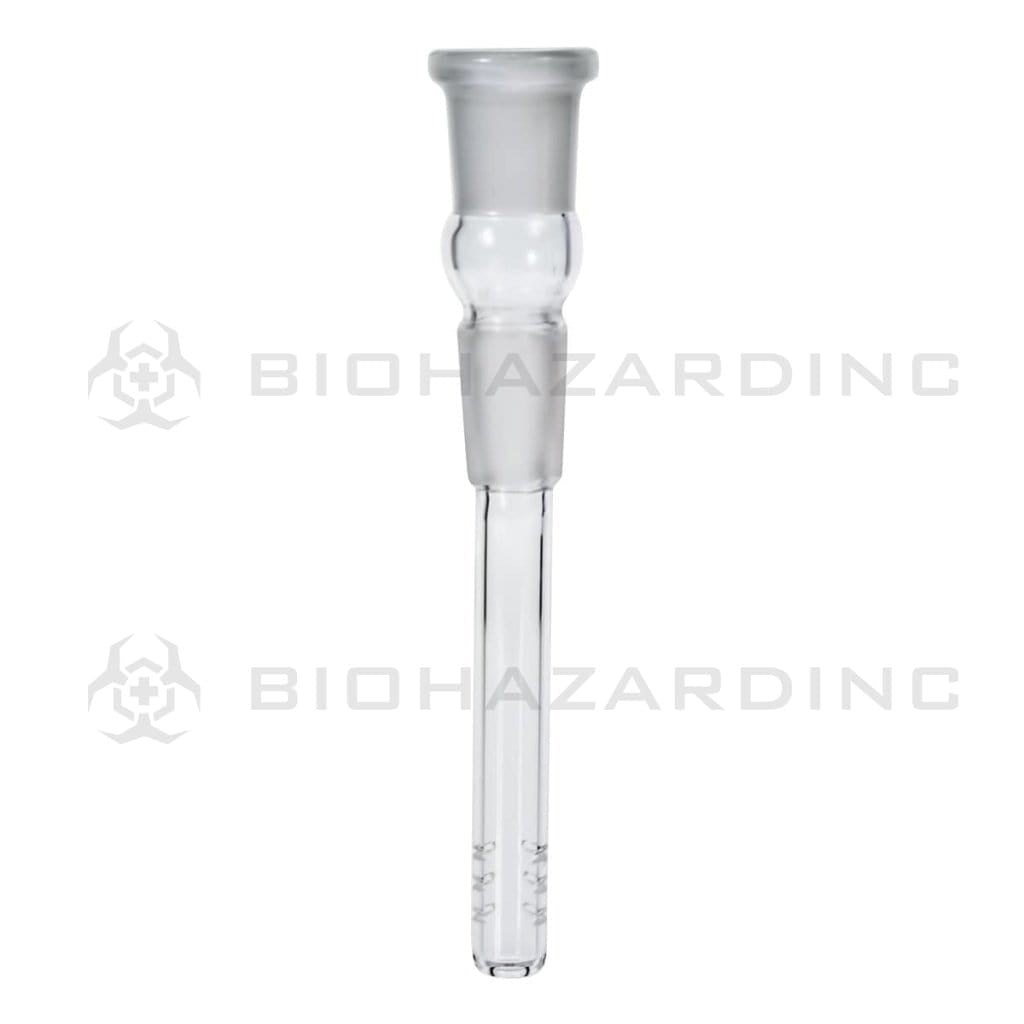 Downstem | 14mm Joint / 14mm Bowl | Clear Downstem Biohazard Inc 2"