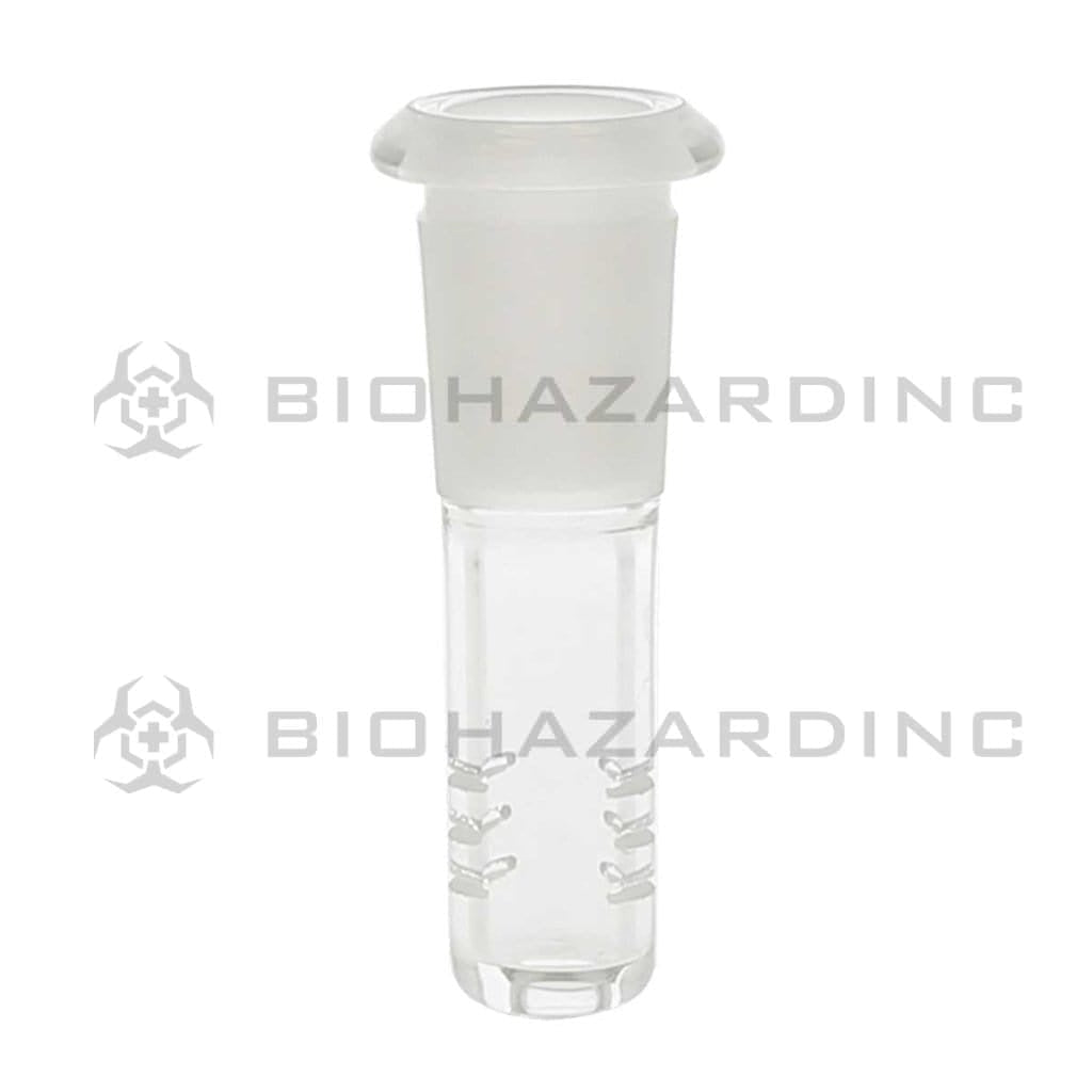 Downstem | 19mm Joint / 14mm Bowl | Clear Downstem Biohazard Inc 1.5