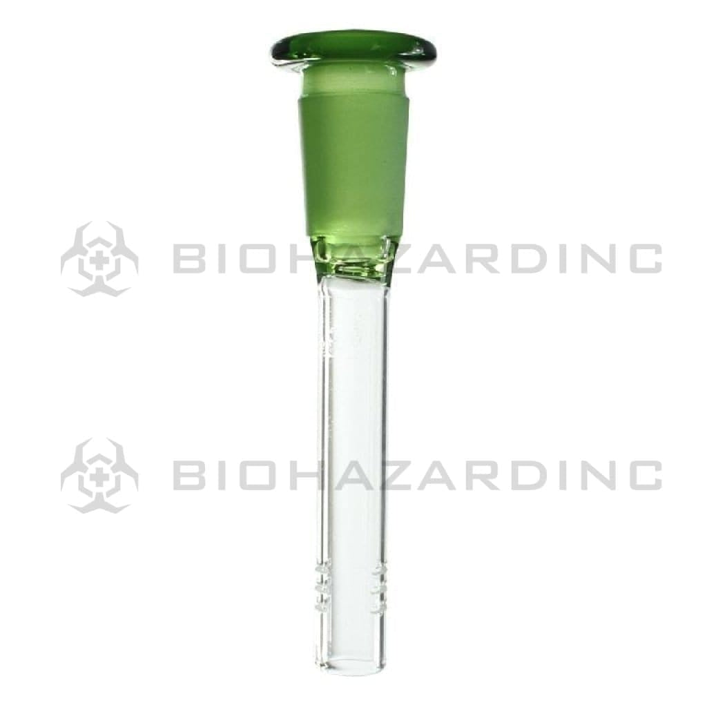 Downstem | 19mm Joint / 14mm Bowl | Various Colors Downstem Biohazard Inc 3" - Green