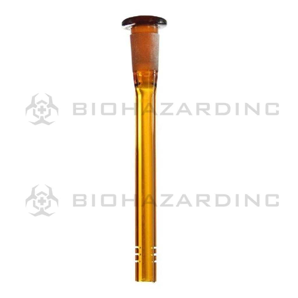 Downstem | 19mm Joint / 14mm Bowl | Various Colors Downstem Biohazard Inc 5" - Amber