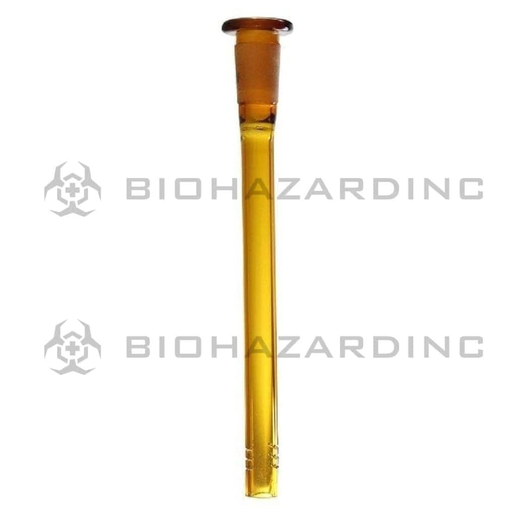 Downstem | 19mm Joint / 14mm Bowl | Various Colors Downstem Biohazard Inc 6" - Amber