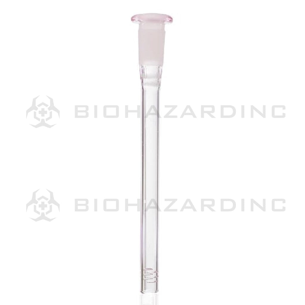 Downstem | 19mm Joint / 14mm Bowl | Various Colors Downstem Biohazard Inc 3" - Pink