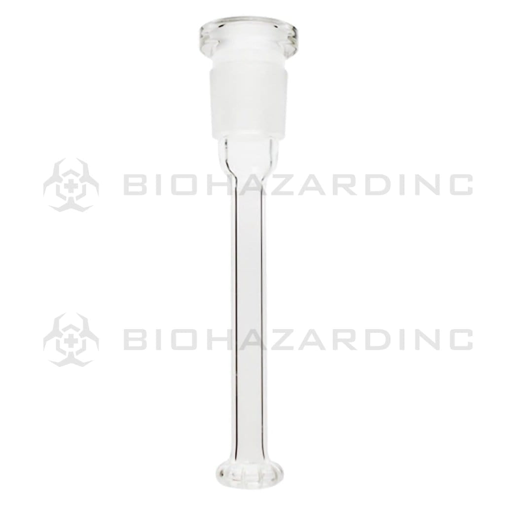 Downstem | Showerhead 19mm Joint / 14mm Bowl | Clear Downstem Biohazard Inc 4"