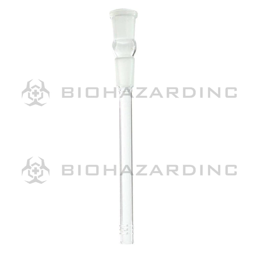 Downstem | 19mm Joint / 19mm Bowl | Clear Downstem Biohazard Inc 5.5."