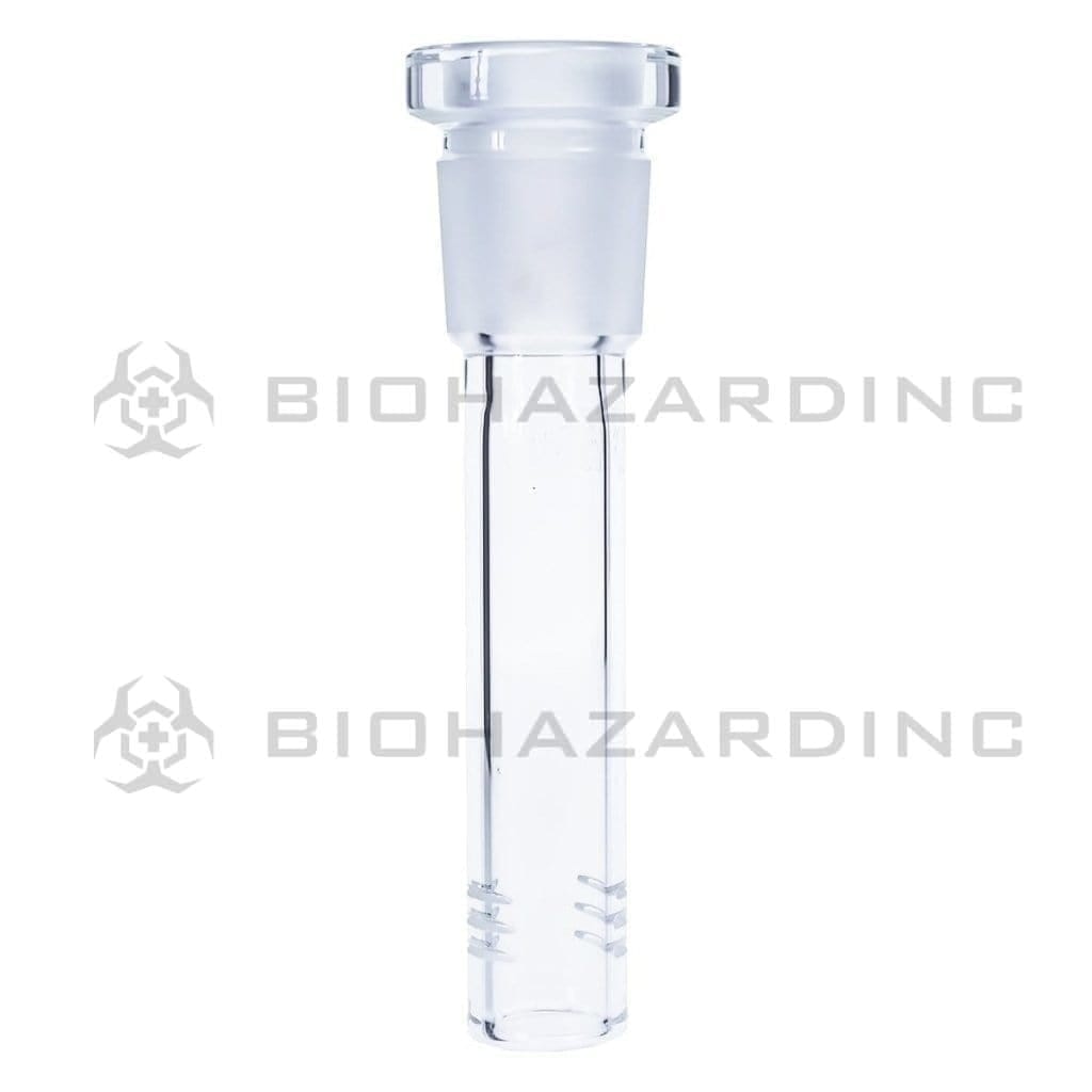 Downstem | 29mm Joint / 19mm Bowl | Clear Downstem Biohazard Inc 3.5"