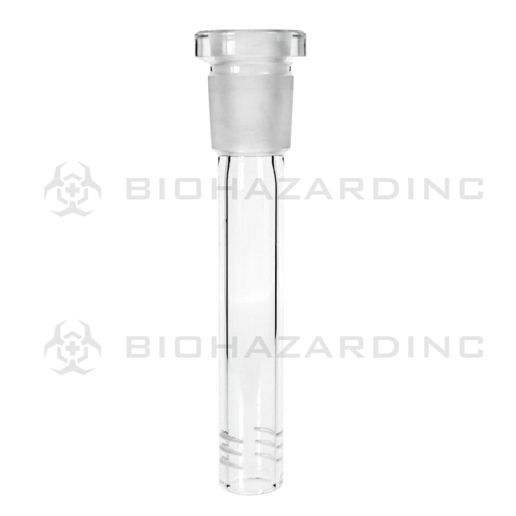 Downstem | 29mm Joint / 19mm Bowl | Clear Downstem Biohazard Inc 4.5"