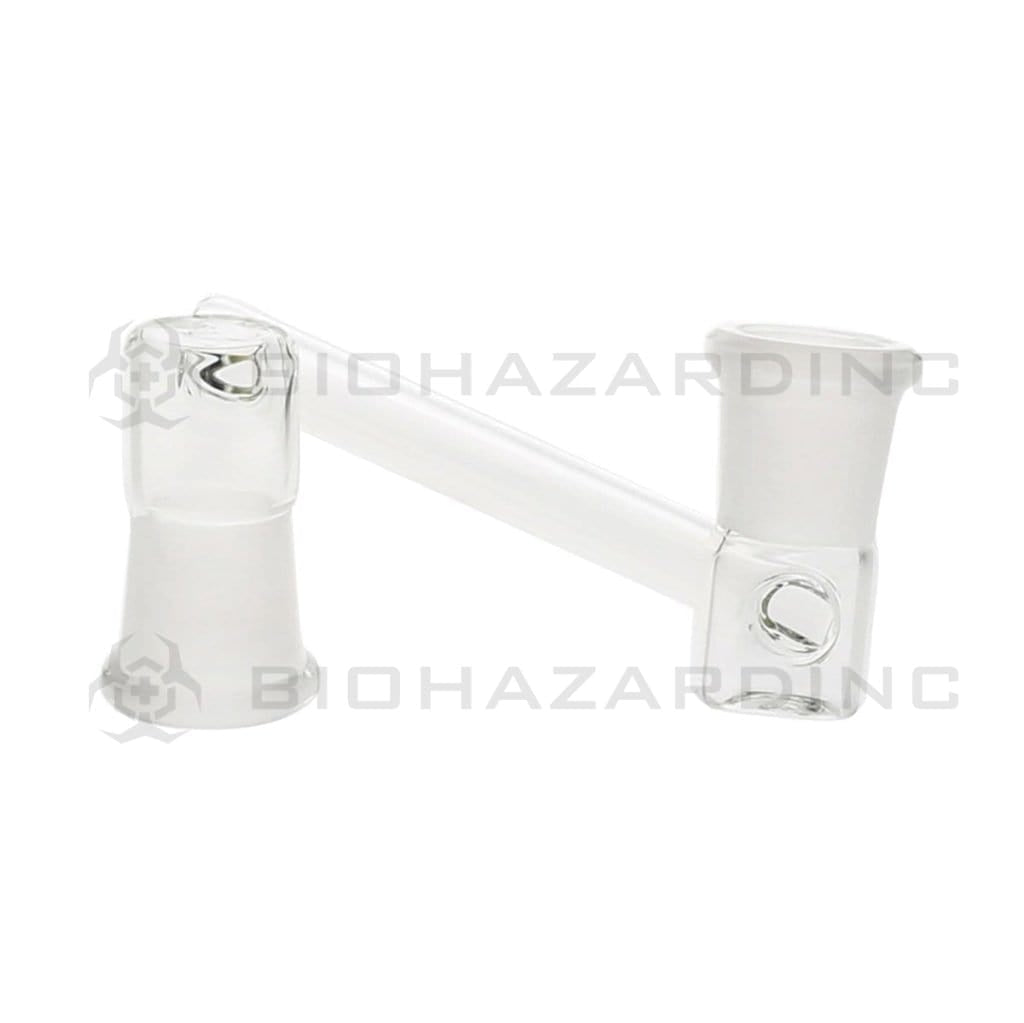 Drop Down | 19mm Female / 19mm Female - Various Styles Glass Drop Down Biohazard Inc Drop Down Converter  