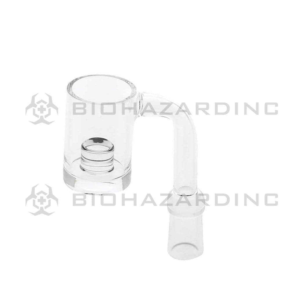 Banger | Heavy Wall Core Quartz Banger | 10mm - Female Quartz Banger Biohazard Inc   