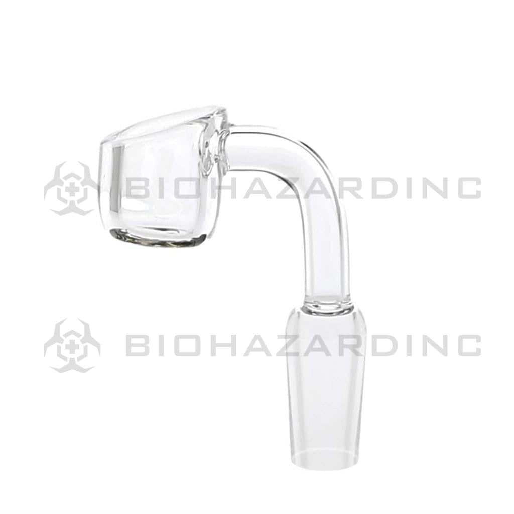 Banger | Quartz Banger Slant 4mm Heavy Wall | 14mm - Male Quartz Banger Biohazard Inc