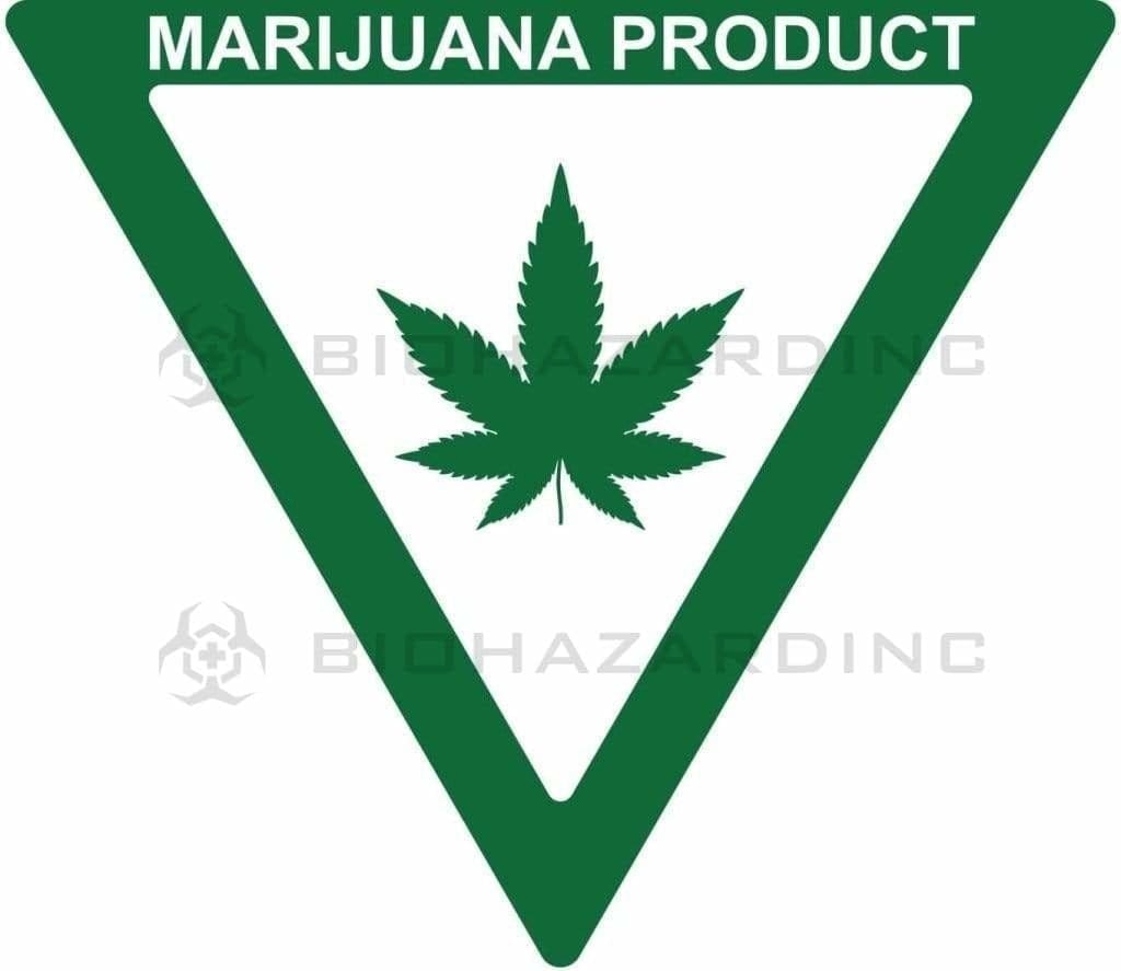 Michigan | MI Universal Symbol Labels | .375" x .375" - 3000 Count Compliance Labels Biohazard Inc