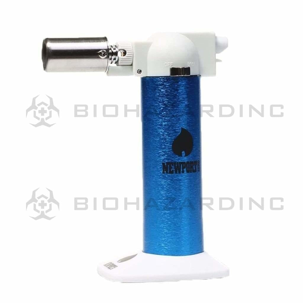 Newport | Torch | 6" - Various Colors Torch Biohazard Inc Blue & White