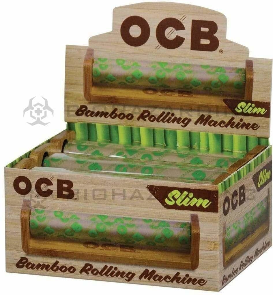 OCB® | Bamboo Rolling Machine King Slim Size | 110mm - 6 Count Rolling Machine OCB