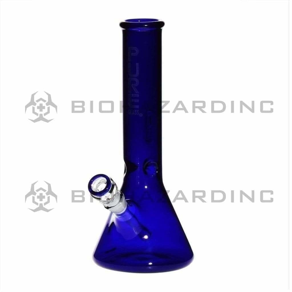 PURE Glass | Classic Beaker Water Pipe | 12" - 14mm - Various Colors Glass Bong Pure Glass