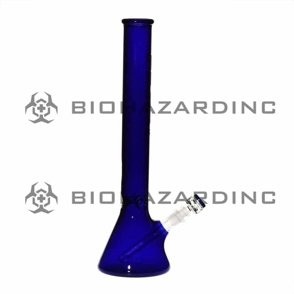 PURE Glass | Classic Beaker Water Pipe | 18" - 14mm - Various Colors Glass Bong Pure Glass