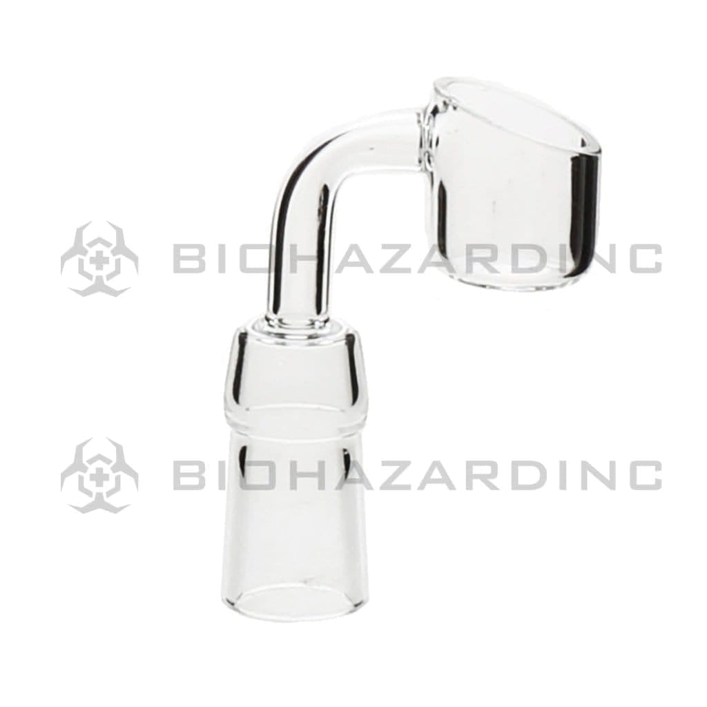 Banger | Quartz Banger Slant | 14mm - Female - 10 Pack Quartz Banger Biohazard Inc