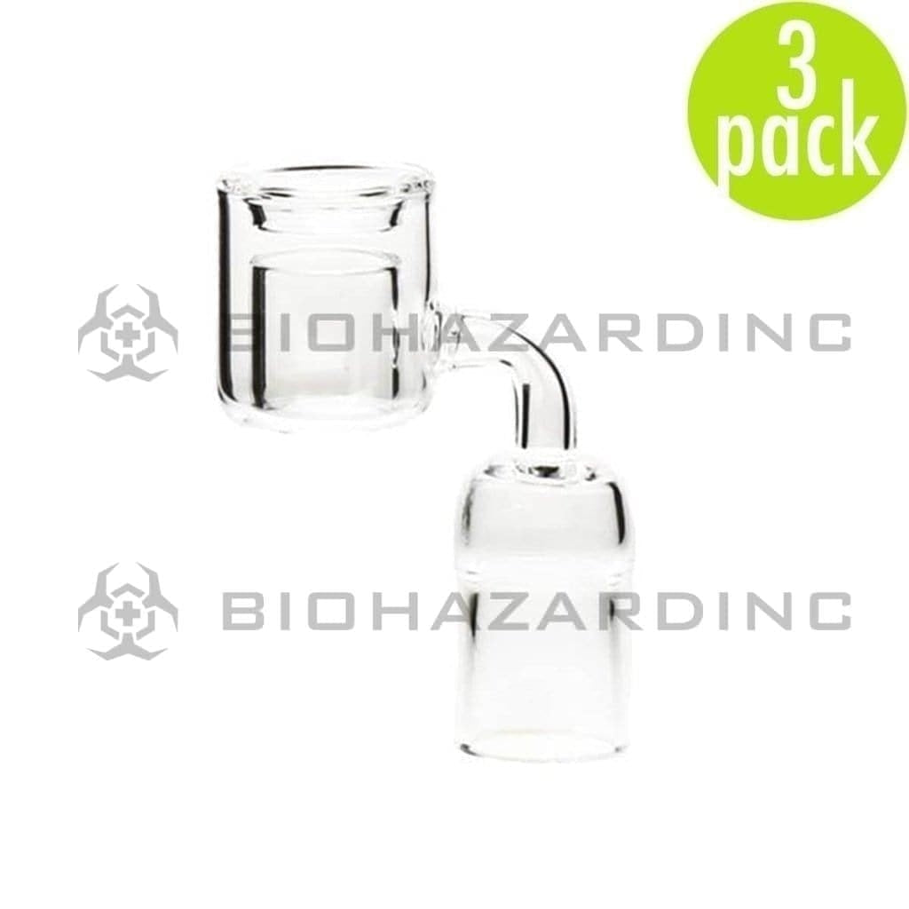 Banger | Quartz Banger Thermal | 19mm - Female - 3 Count Quartz Banger Biohazard Inc