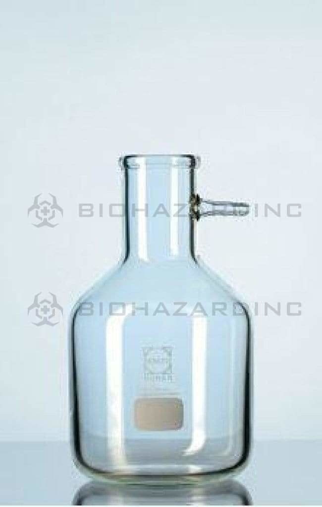 Schott DURAN® | Filtering Flask - Bottle Shape w/ Glass Hose | 15,000 mL Filtering Flask Bottle Schott Duran