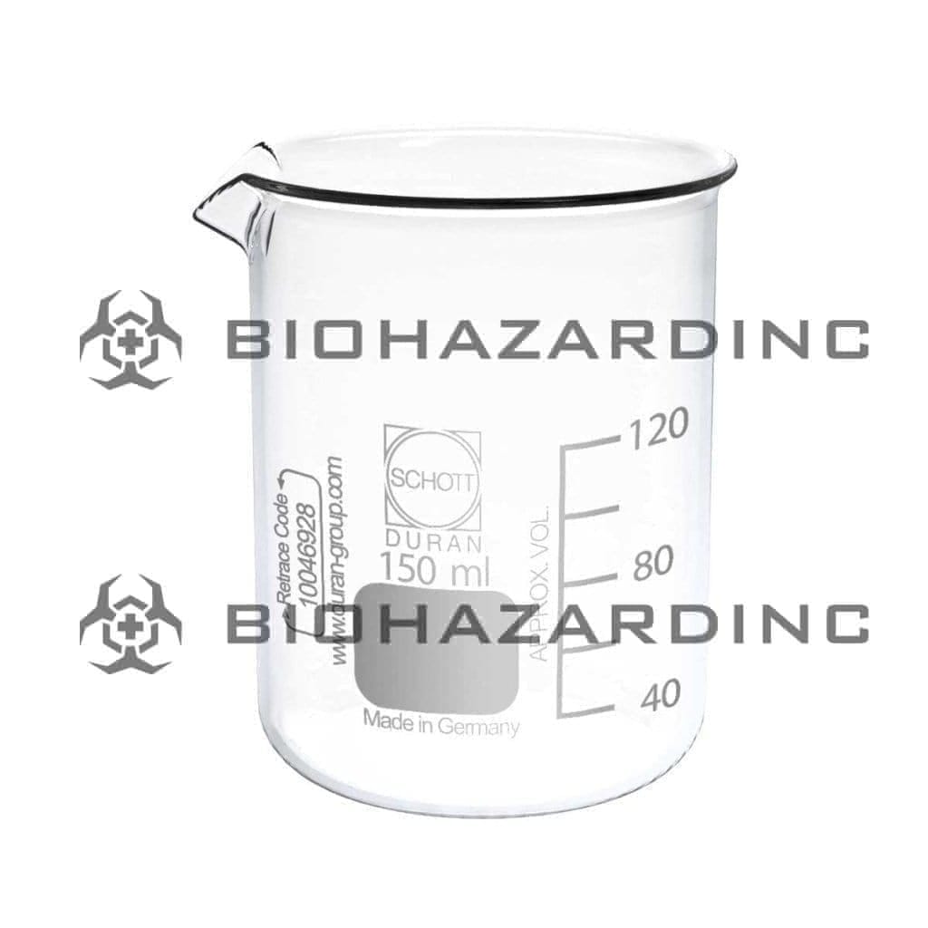 Schott DURAN® | Scientific Beaker | 150mL Scientific Lab Beaker Schott Duran