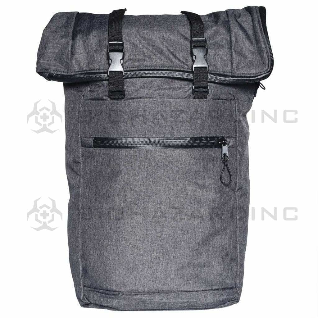 BrightBay | Smell Proof Carbon Transport Backpack | "The Mule" - Dark Charcoal Smell Proof Carbon Bag BrightBay