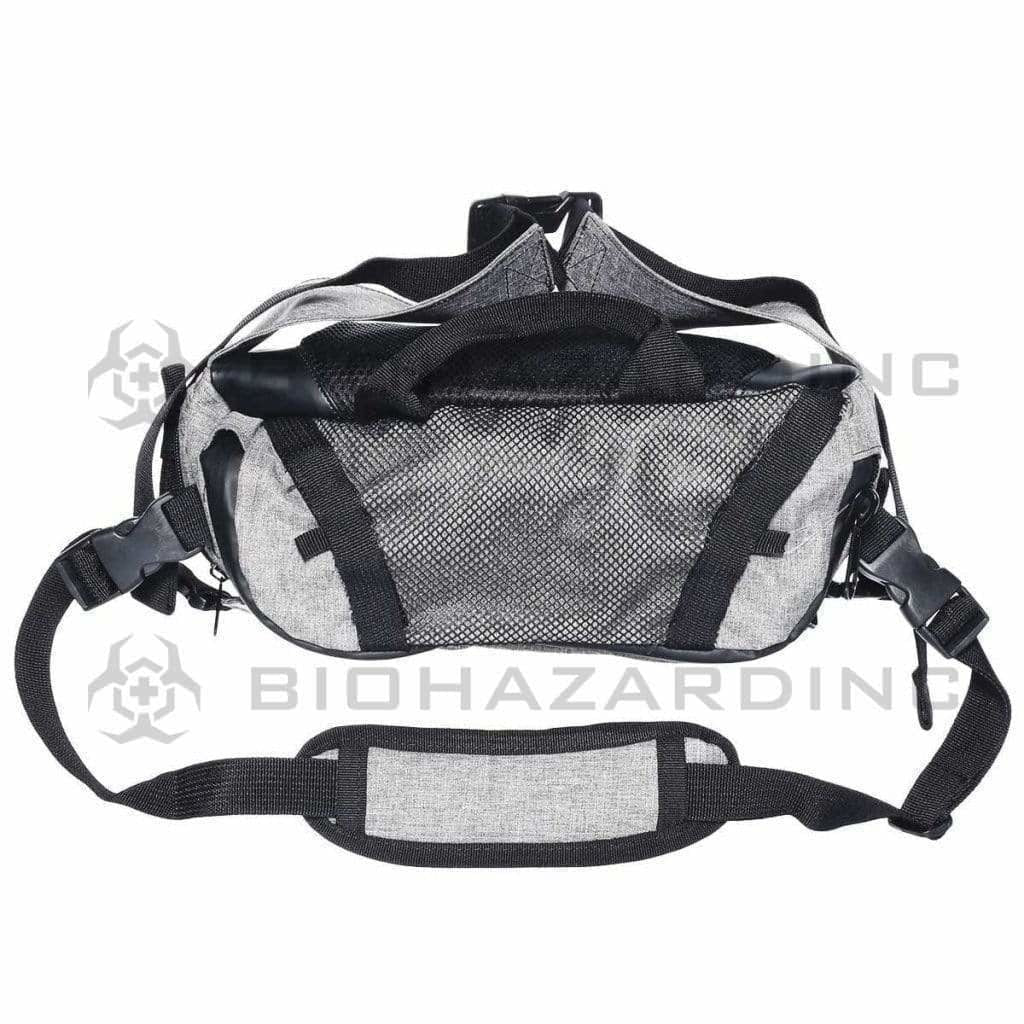 BrightBay | Smell Proof Carbon Transport Bag | Black Widow - Gray Smell Proof Carbon Bag Bio Glass