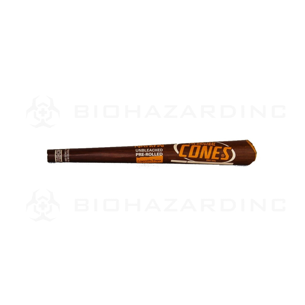 The Original Cones | Natural Pre-Rolled Cones King Size | 110mm - Unbleached Brown - Various Counts Pre-Rolled Cones The Original   