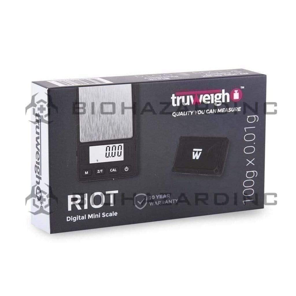 Truweigh | Riot Digital Scale | 100g Capacity - 0.1g Readability Scale Truweigh   