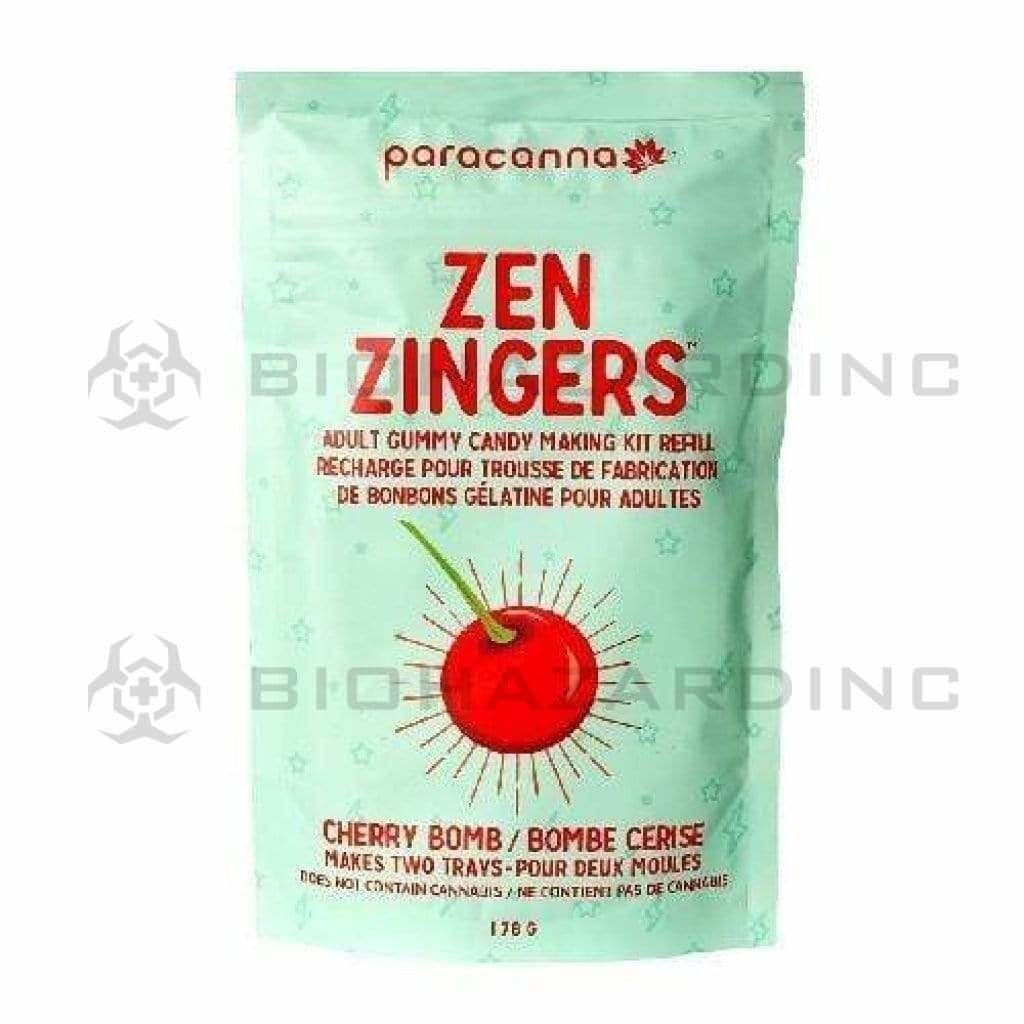 Paracanna | Zen Zingers Refill - Cherry Bomb Edible Kit Zen Zingers