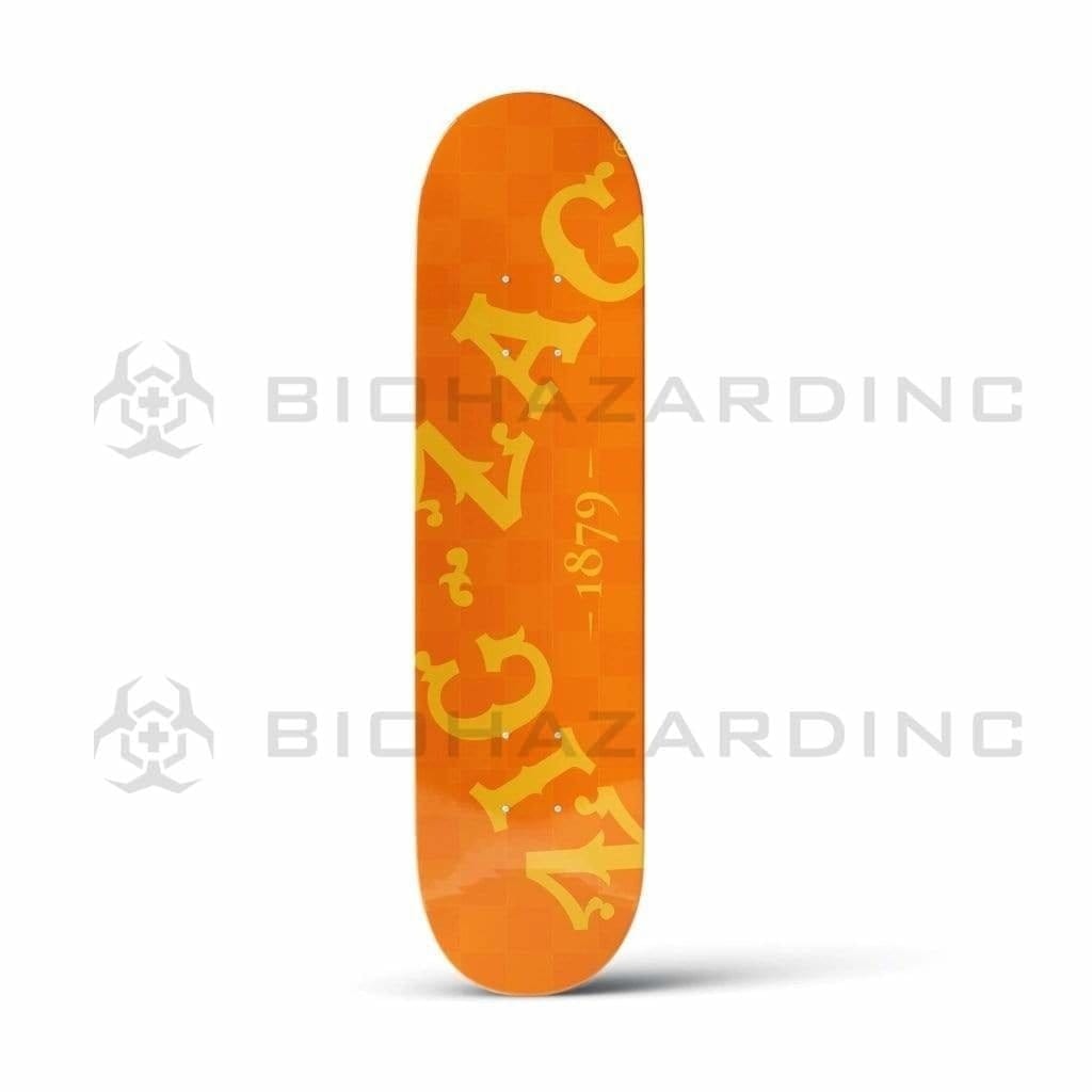 Zig-Zag® | Custom Skateboard Deck | Orange Skateboard Zig Zag