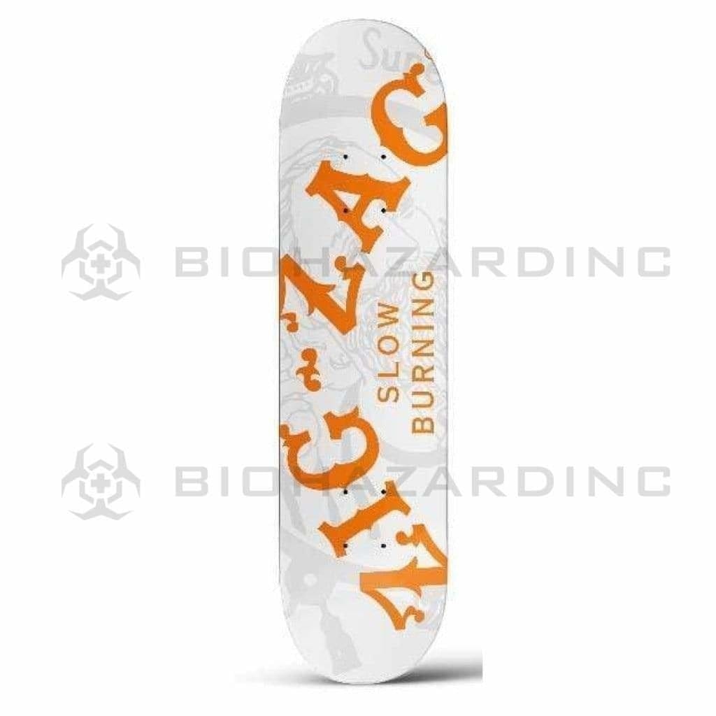 Zig-Zag® | Custom Skateboard Deck | White Skateboard Zig Zag