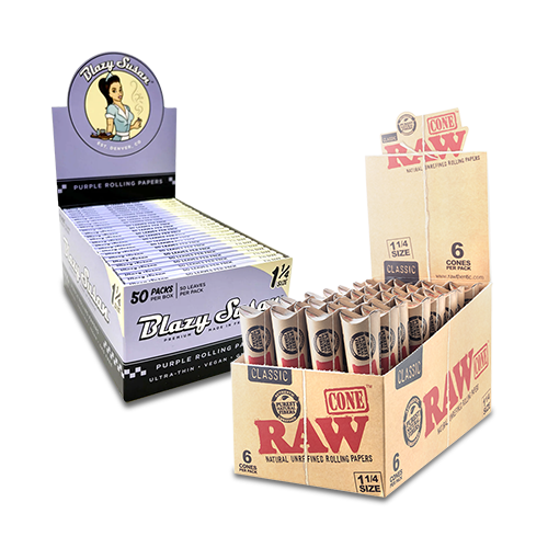 Retail Pre-Roll Cones & Rolling Papers