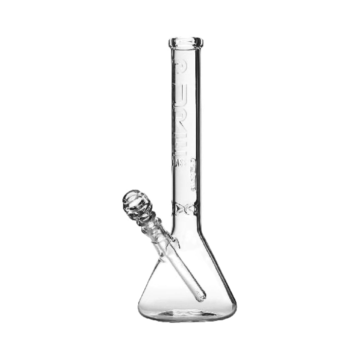 PURE Glass | Classic Beaker Water Pipe | 14" - 14mm - Various Colors