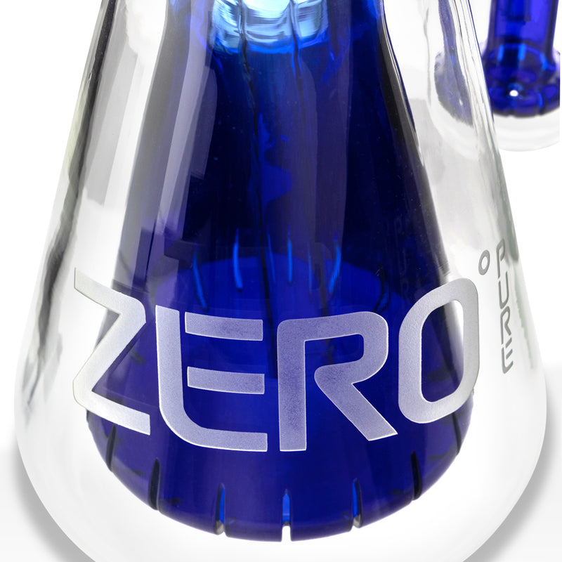 PURE ZERO X4 4 COIL ASH CATCHER BEAKER BLUE