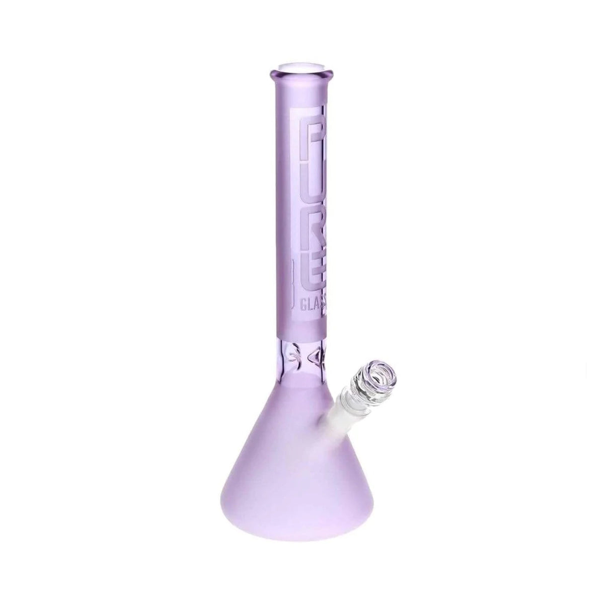 PURE Glass | Classic Beaker Water Pipe | 14" - 14mm - Various Colors