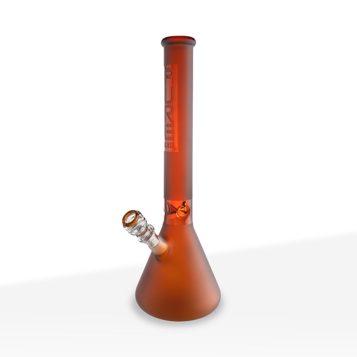 PURE Glass | Classic Beaker Water Pipe | 18" - 14mm - Various Colors