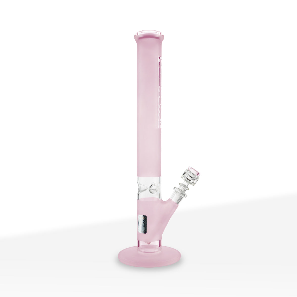 PURE Glass | Classic Straight Water Pipe | 18" - 14mm - Various Colors