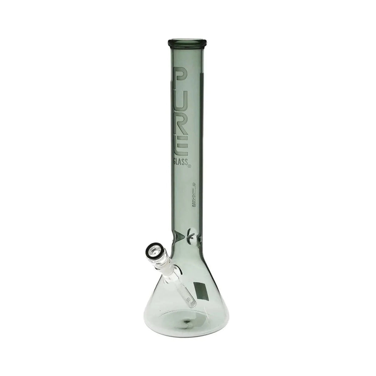 PURE Glass | Classic Beaker Water Pipe | 18" - 14mm - Various Colors