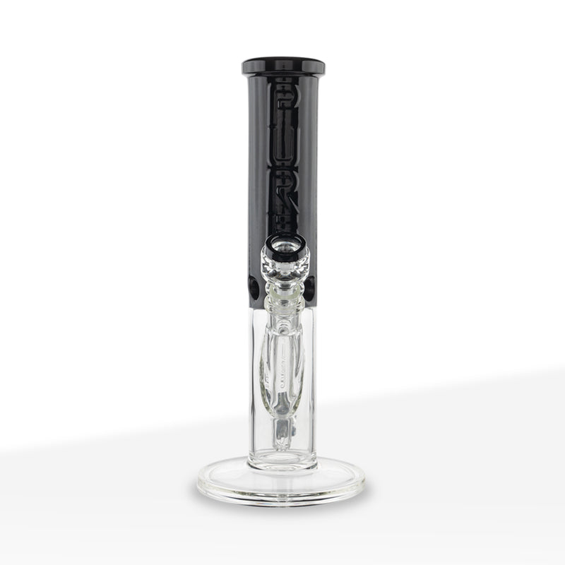 PURE Glass | Insight Classic Straight Water Pipe | 12" - 14mm - Various Colors Glass Bong Pure Glass Black