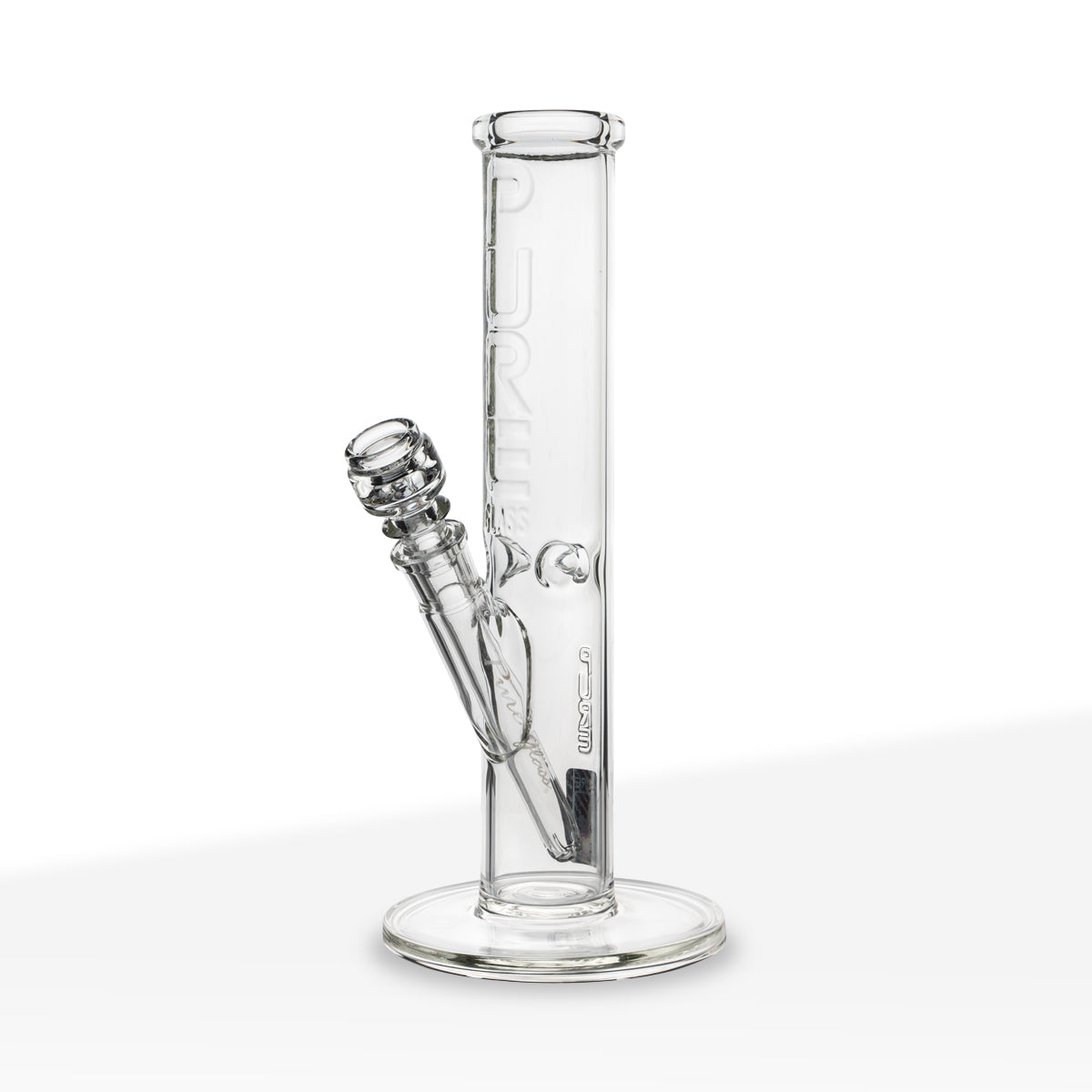 PURE Glass | Insight Classic Straight Water Pipe | 12" - 14mm - Various Colors Glass Bong Pure Glass Clear