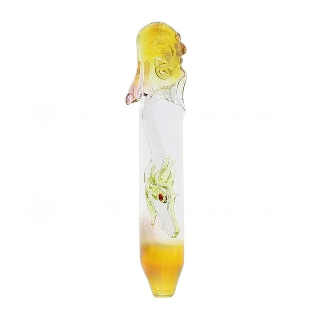 Hand Pipe | Illuminati Dragon Steamroller | 8" - Glass - Assorted Colors